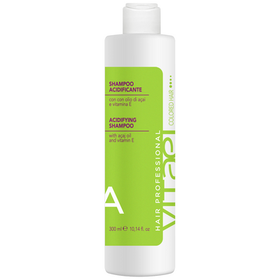 VITAEL COLORED HAIR ACIDIFYING SHAMPOO Шампунь для фарбованого волосся 300 мл VTL0003 фото