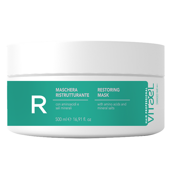 VITAEL DAMAGED HAIR RESTORING MASK Маска відновлююча для пошкодженого волосся 500 мл VTL0008 фото