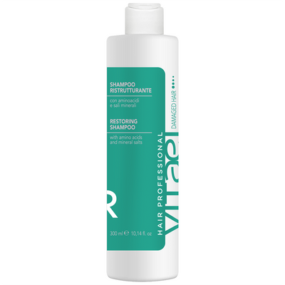 VITAEL DAMAGED HAIR RESTORING SHAMPOO Шампунь відновлюючий для пошкодженого волосся 300 мл VTL0009-300 фото