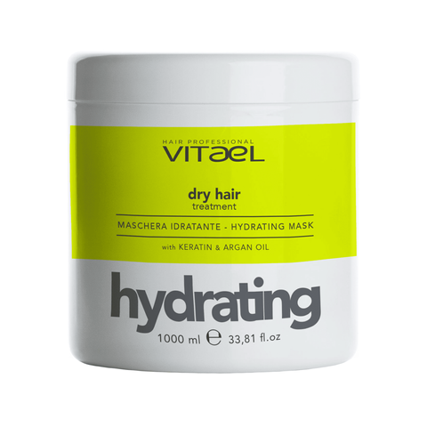 VITAEL DRY HAIR HYDRATING MASK Маска зволожуюча 1000 мл VTL0012 фото