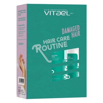 VITAEL DAMAGED HAIR RESTORING BOX Набір відновлюючий VTL0022 фото